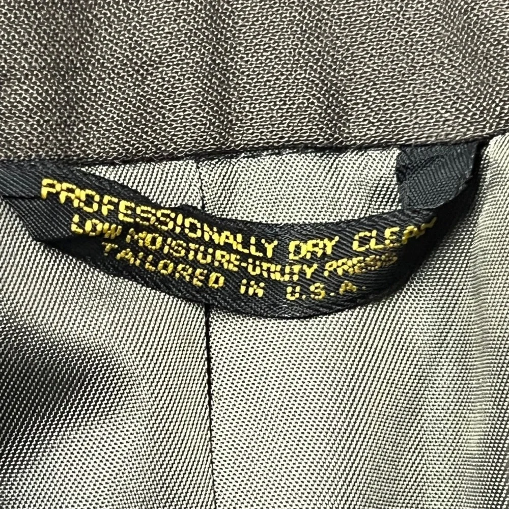 VTG Confezioni Riserva Luciano Frauroui Jacket‎ Double Breasted Wool Notch Lapel